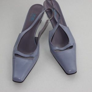 BCBG Lavender Kitten Heel Slingback